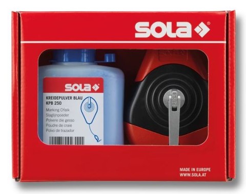 Sola CLP 30 Schlagschnurgerät-Set mit blauer Kreide, 66110643